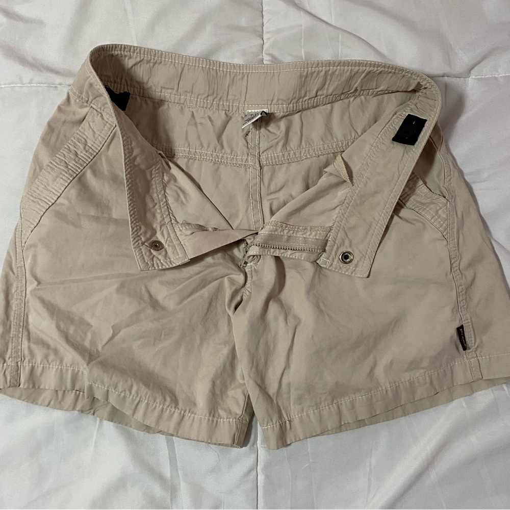 Prana Women's Khaki/Tan Outdoor Shorts - Picture 4 of 9